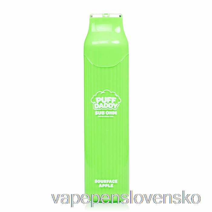 Puff Daddy 6000 Jednorazovy Sourface Apple Vape Slovensko